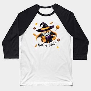 Trick Or Treat Baseball T-Shirt